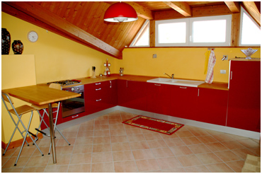 FRATE VENTO - Appartamenti, case vacanze: cucina